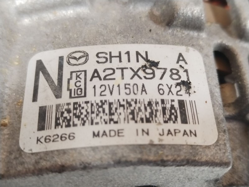 Recambio de alternador para mazda 6 station wagon (gj, gl) 2.2 d referencia OEM IAM A2TX9781  