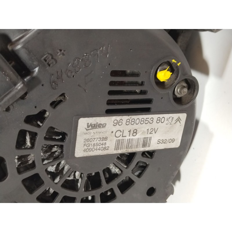 Recambio de alternador para peugeot 407 (6d_) 1.6 hdi 110 (6d9hzc, 6d9hyc) referencia OEM IAM 9688085380  CL18