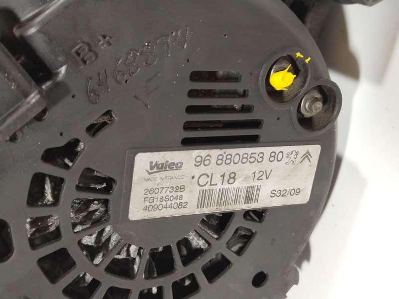 Recambio de alternador para peugeot 407 (6d_) 1.6 hdi 110 (6d9hzc, 6d9hyc) referencia OEM IAM 9688085380  CL18