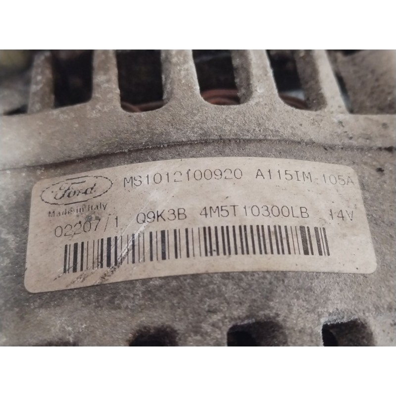 Recambio de alternador para ford focus ii (da_, hcp, dp) 1.8 tdci referencia OEM IAM 4M5T10300LB  