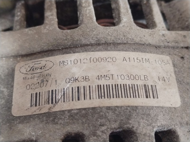 Recambio de alternador para ford focus ii (da_, hcp, dp) 1.8 tdci referencia OEM IAM 4M5T10300LB  
