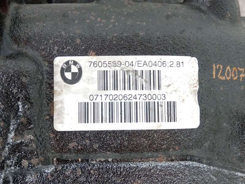 Recambio de diferencial trasero para bmw serie 3 touring (f31) 320d referencia OEM IAM 7605589 758949304 869498201