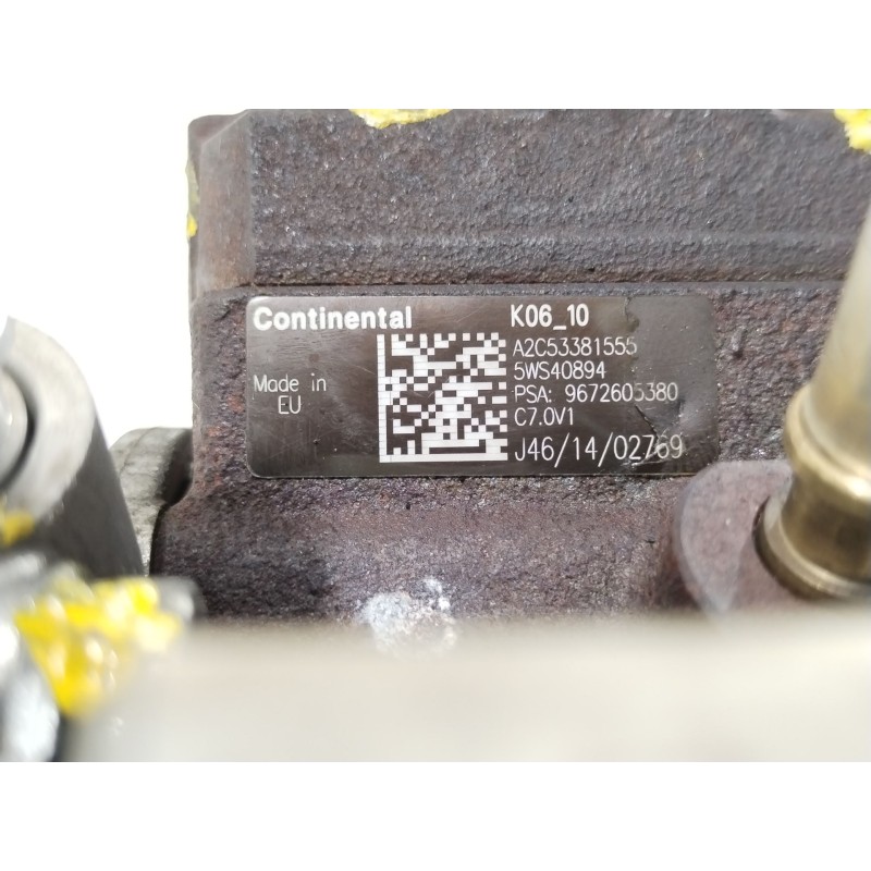 Recambio de bomba inyeccion para citroën c4 ii (nc_) 1.6 hdi 110 referencia OEM IAM 9672605380 A2C53381555 