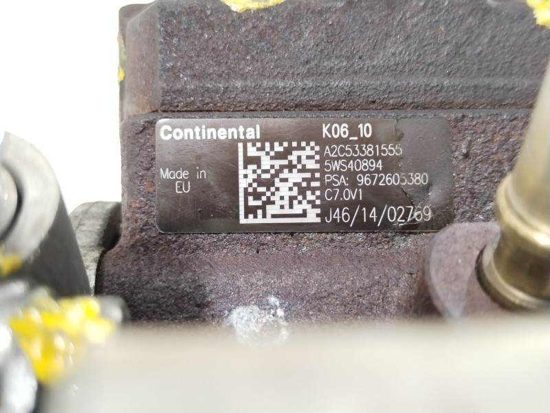 Recambio de bomba inyeccion para citroën c4 ii (nc_) 1.6 hdi 110 referencia OEM IAM 9672605380 A2C53381555 