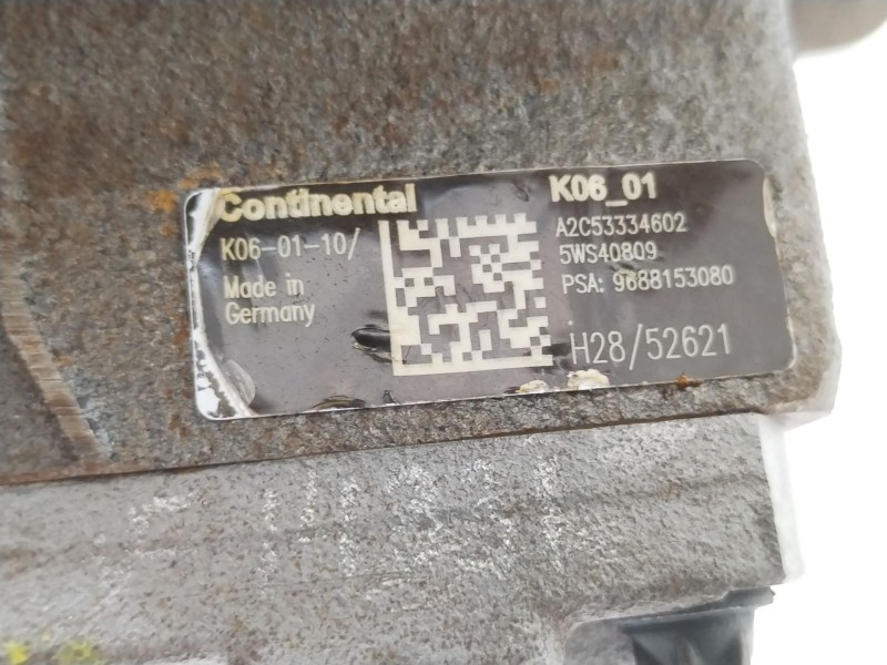 Recambio de bomba inyeccion para fiat scudo autobús (270_, 272_) 2.0 d multijet referencia OEM IAM 9688153080 A2C53334602 