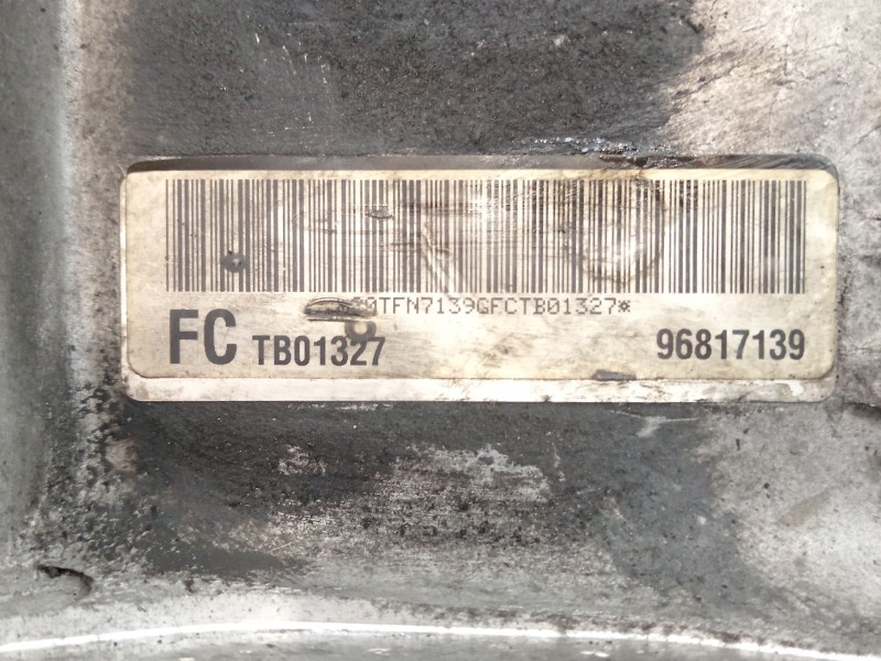 Recambio de caja transfer para chevrolet captiva (c100, c140) 2.0 d 4wd referencia OEM IAM 96817139  7600019190