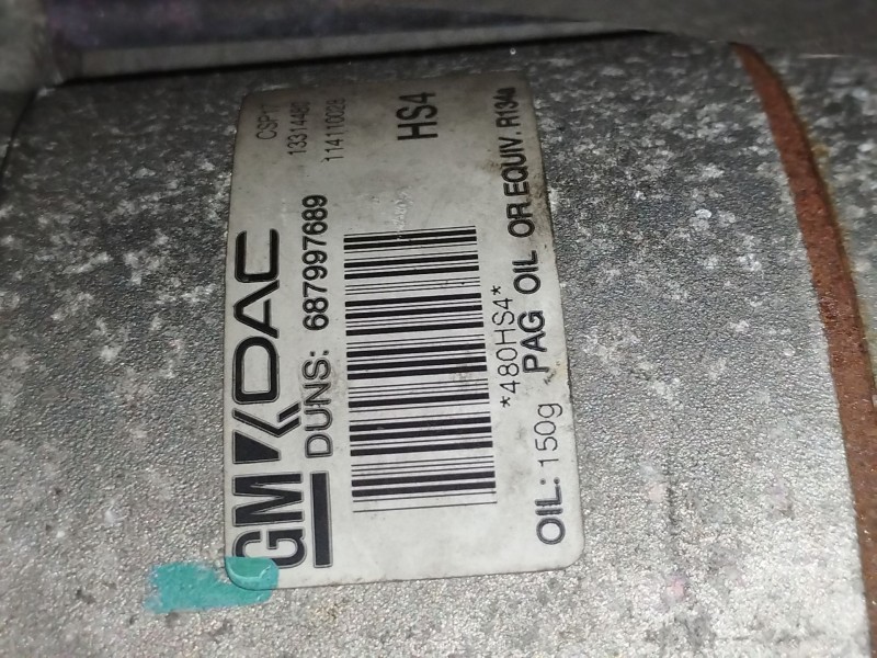 Recambio de compresor aire acondicionado para chevrolet orlando (j309) 2.0 d referencia OEM IAM 13314480  
