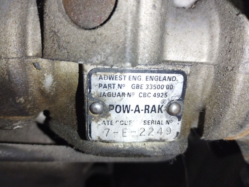 Recambio de cremallera direccion para jaguar xj (xj40, xj81) 6 3.6 referencia OEM IAM CBC4925  GBE3350000