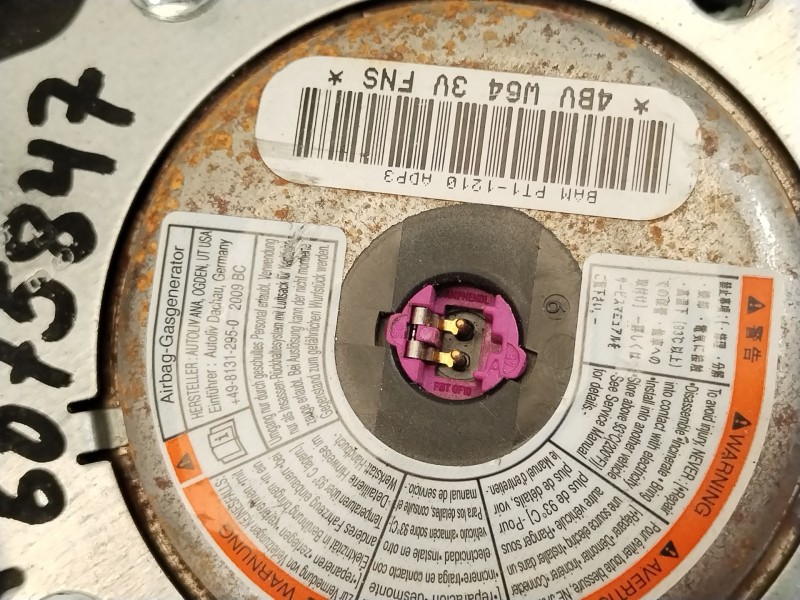 Recambio de airbag delantero izquierdo para peugeot 206+ básico referencia OEM IAM 96701085ZD 0264643 