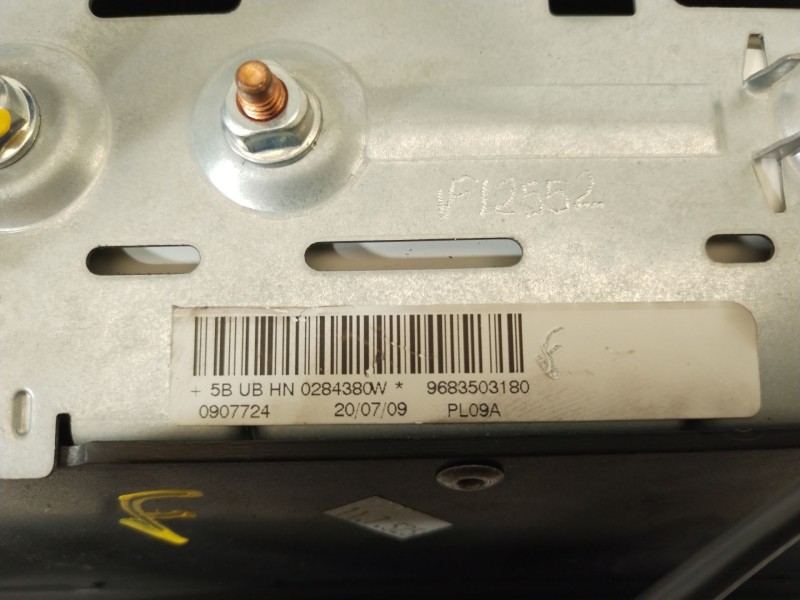 Recambio de airbag delantero derecho para peugeot 206+ básico referencia OEM IAM 9683503180  