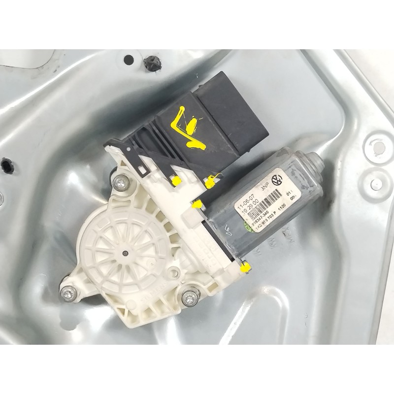 Recambio de elevalunas trasero izquierdo para volkswagen golf v variant (1k5) 1.9 tdi referencia OEM IAM 1K9839755A 1K09597036P 