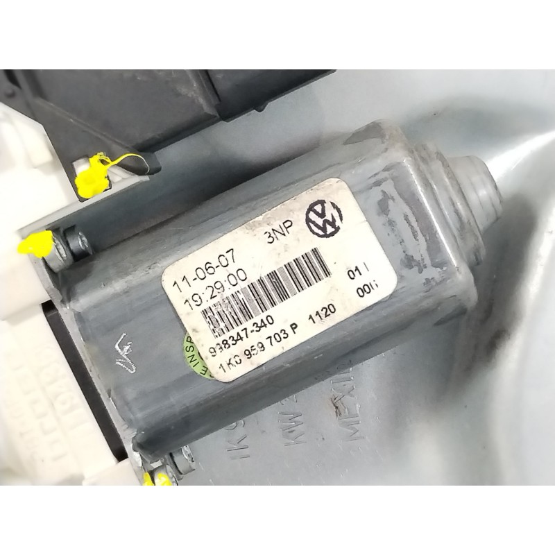 Recambio de elevalunas trasero izquierdo para volkswagen golf v variant (1k5) 1.9 tdi referencia OEM IAM 1K9839755A 1K09597036P 