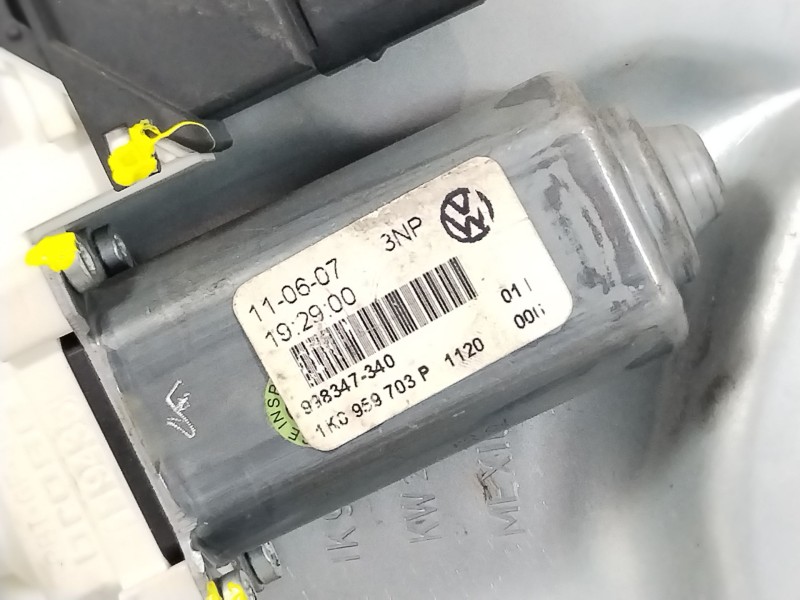 Recambio de elevalunas trasero izquierdo para volkswagen golf v variant (1k5) 1.9 tdi referencia OEM IAM 1K9839755A 1K09597036P 