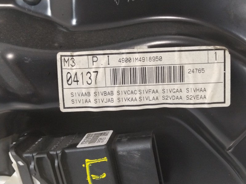 Recambio de elevalunas trasero izquierdo para seat leon (1m1) 1.9 tdi referencia OEM IAM 1M0839755F 1J4959811C 