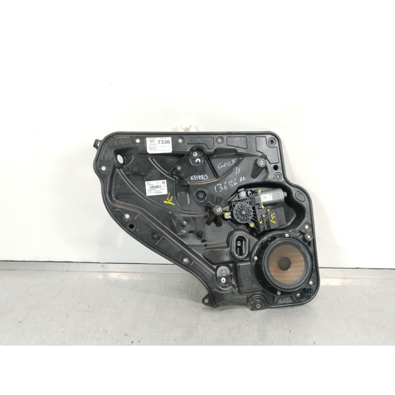 Recambio de elevalunas trasero izquierdo para volkswagen golf vi (5k1) 1.6 tdi referencia OEM IAM 5K4839461 5K0959703D 5K4839729
