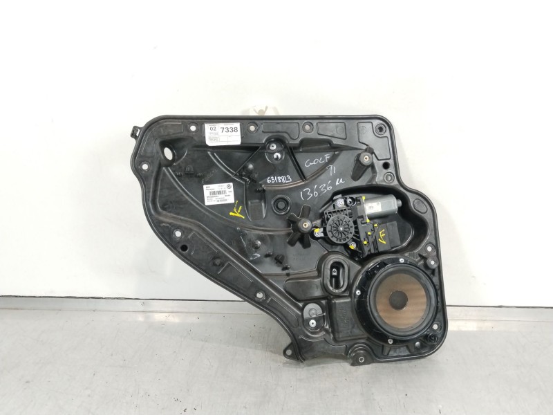 Recambio de elevalunas trasero izquierdo para volkswagen golf vi (5k1) 1.6 tdi referencia OEM IAM 5K4839461 5K0959703D 5K4839729
