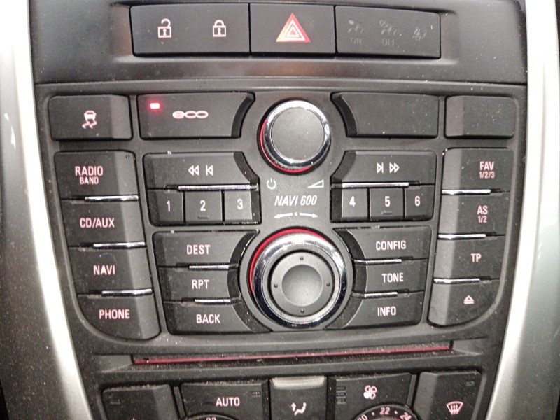 Recambio de sistema audio / radio cd para opel astra j gtc 2.0 cdti (08) referencia OEM IAM 13360093  