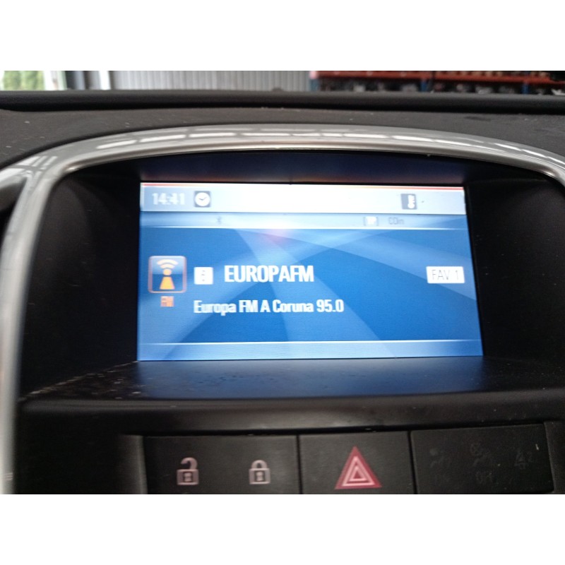 Recambio de pantalla multifuncion para opel astra j gtc 2.0 cdti (08) referencia OEM IAM 95196687  