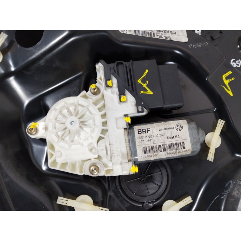 Recambio de elevalunas trasero izquierdo para seat toledo ii (1m2) 1.9 tdi referencia OEM IAM 1M0839729F 1J4939811C 1M0839755F