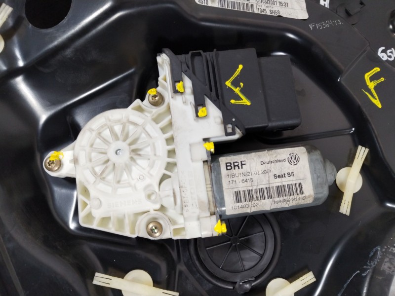 Recambio de elevalunas trasero izquierdo para seat toledo ii (1m2) 1.9 tdi referencia OEM IAM 1M0839729F 1J4939811C 1M0839755F