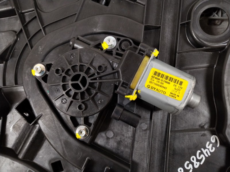 Recambio de elevalunas delantero derecho para hyundai tucson essence bluedrive 2wd referencia OEM IAM 82480D7080 82460D7000 8248