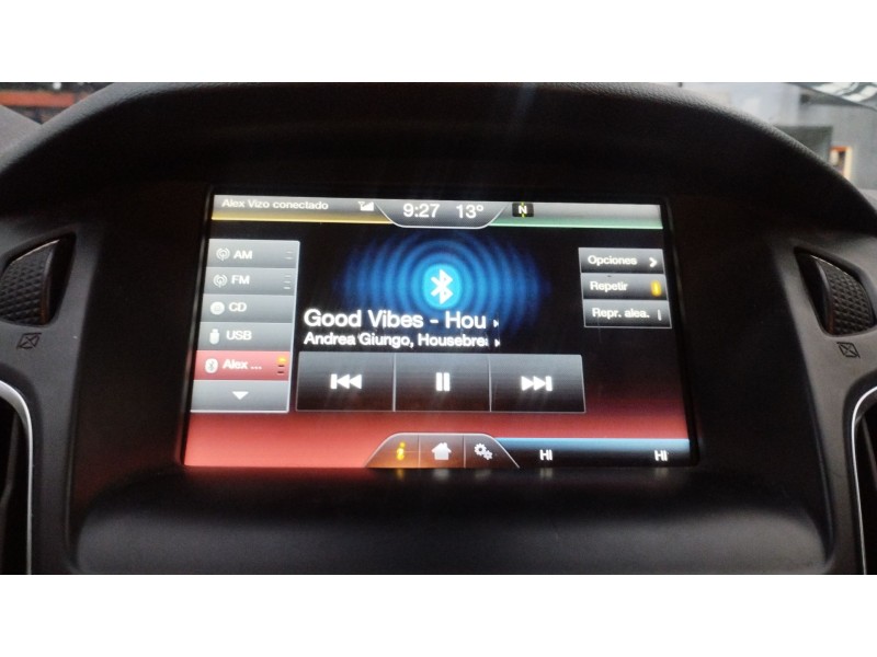 Recambio de pantalla multifuncion para ford focus iii 1.5 tdci referencia OEM IAM BM5T18B955FE  