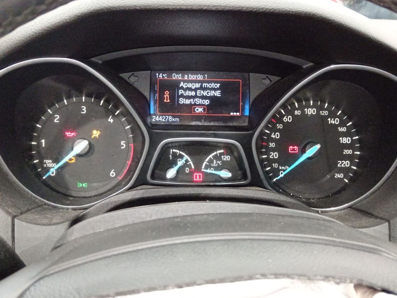 Recambio de cuadro instrumentos para ford focus iii 1.5 tdci referencia OEM IAM F1ET10849BLK  