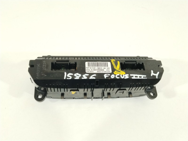 Recambio de mando climatizador para ford focus iii 1.5 tdci referencia OEM IAM F1ET18C612AH  