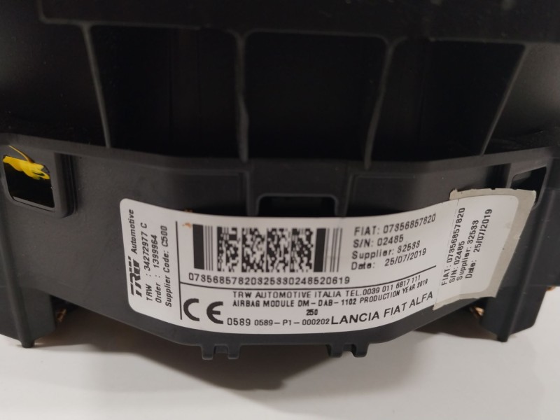 Recambio de airbag delantero izquierdo para fiat ducato caja/chasis (250_) 140 multijet 2,3 d referencia OEM IAM 7356857820  