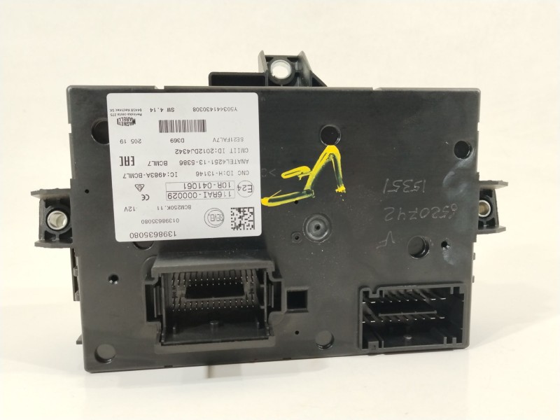 Recambio de caja reles / fusibles para fiat ducato caja/chasis (250_) 140 multijet 2,3 d referencia OEM IAM 1398635080  