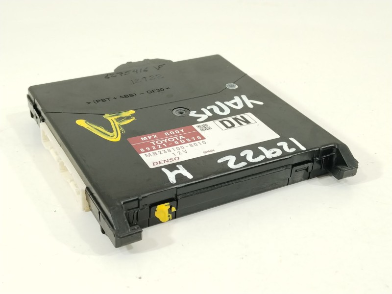 Recambio de modulo electronico para toyota yaris active referencia OEM IAM 892210D870  