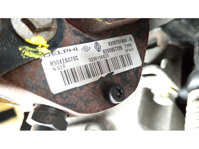 Recambio de motor completo para renault megane iii grandtour (kz0/1) 1.5 dci referencia OEM IAM K9KF830  