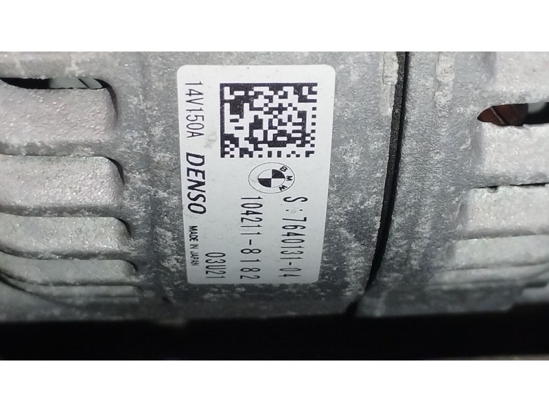 Recambio de alternador para mini mini (f56) cooper d referencia OEM IAM 7640131 1042118182 12317640875