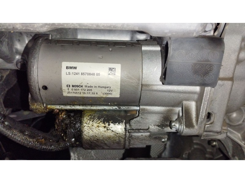 Recambio de motor arranque para mini mini (f56) cooper d referencia OEM IAM 12418570848 0001172205 