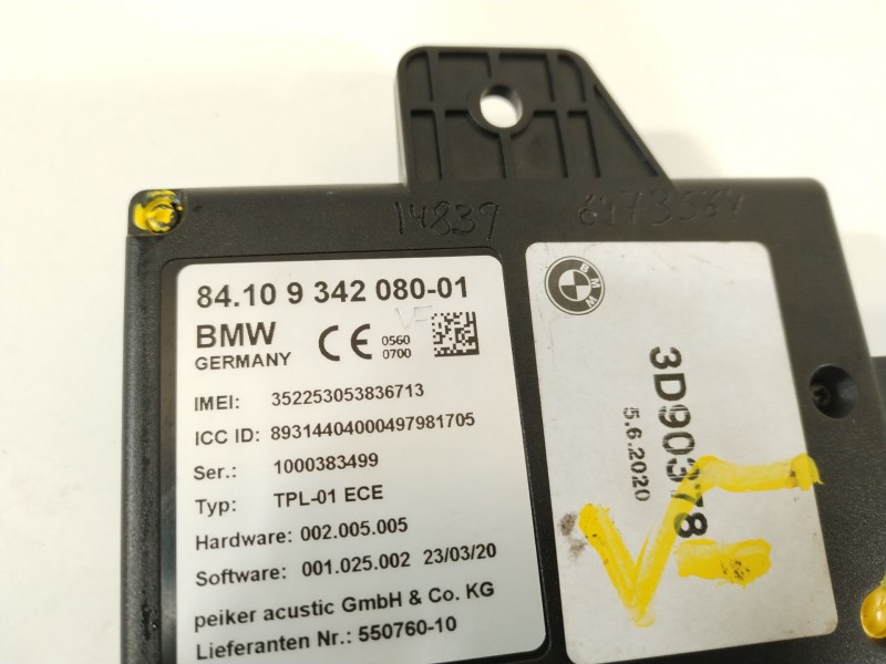 Recambio de modulo electronico para mini mini (f56) cooper d referencia OEM IAM 84109342080  