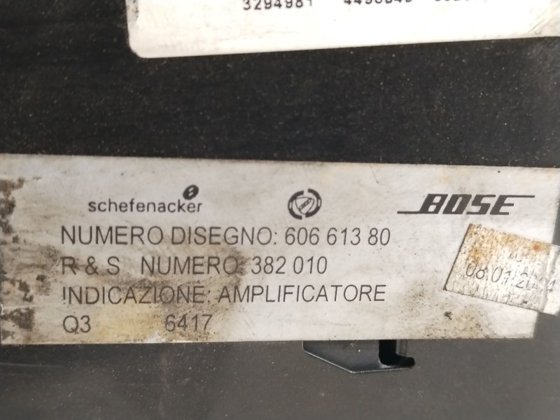 Recambio de modulo electronico para lancia thesis (115) 2.4 20v multijet emblema referencia OEM IAM 252990003656427 60661380 