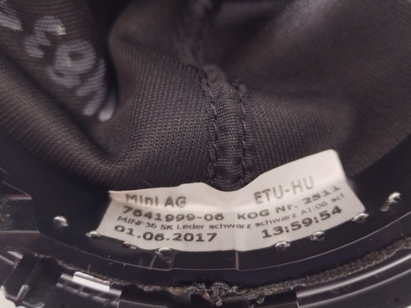 Recambio de pomo palanca cambio para mini mini (f56) cooper d referencia OEM IAM 7641999 25117641999 