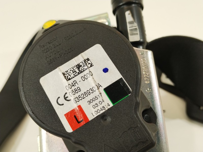 Recambio de cinturon seguridad delantero izquierdo para mini mini (f56) cooper d referencia OEM IAM 72117365711 635289300A 
