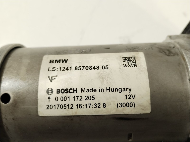 Recambio de motor arranque para mini mini (f56) cooper d referencia OEM IAM 12418570848 0001172205 