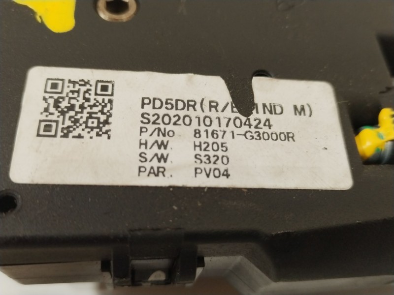Recambio de motor techo electrico para hyundai i30 (pd) n performance referencia OEM IAM 81671G3000R  