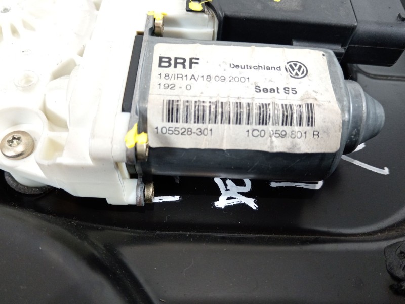 Recambio de elevalunas delantero izquierdo para seat leon (1m1) 1.9 tdi referencia OEM IAM 1M3950065 1M0837755 1C0959801R