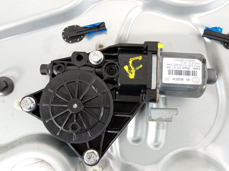 Recambio de elevalunas trasero derecho para hyundai i30 comfort referencia OEM IAM 834802R050 834812R010 834602R000