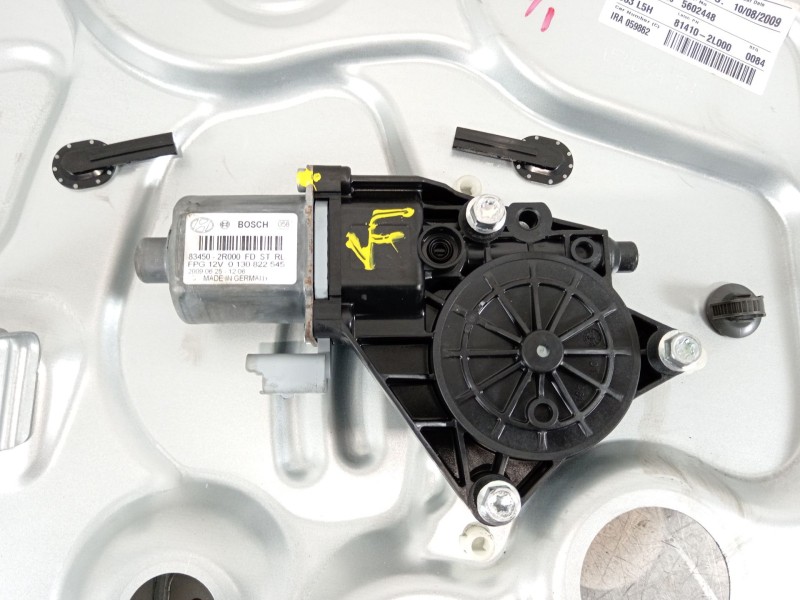 Recambio de elevalunas trasero izquierdo para hyundai i30 comfort referencia OEM IAM 834702R050 834712R010 834502R000