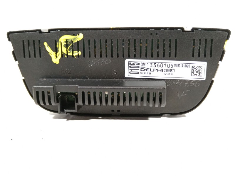 Recambio de mando climatizador para opel astra j gtc 2.0 cdti (08) referencia OEM IAM 13360105  