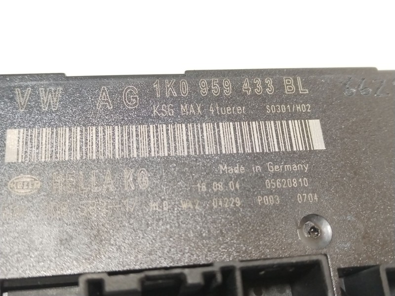 Recambio de modulo confort para volkswagen golf v (1k1) 1.9 tdi referencia OEM IAM 1K0959433BL  