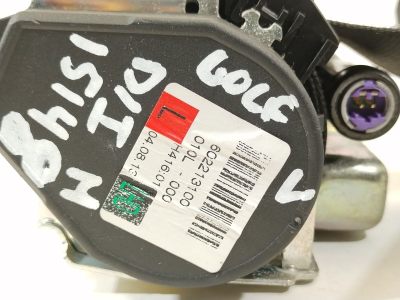 Recambio de cinturon seguridad delantero izquierdo para volkswagen golf v (1k1) 1.9 tdi referencia OEM IAM 1K4857705D 1K4857705A