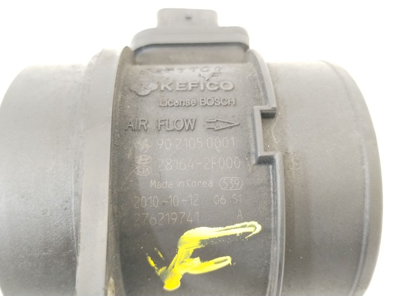 Recambio de caudalimetro para kia sorento active 4wd referencia OEM IAM 281642F000  