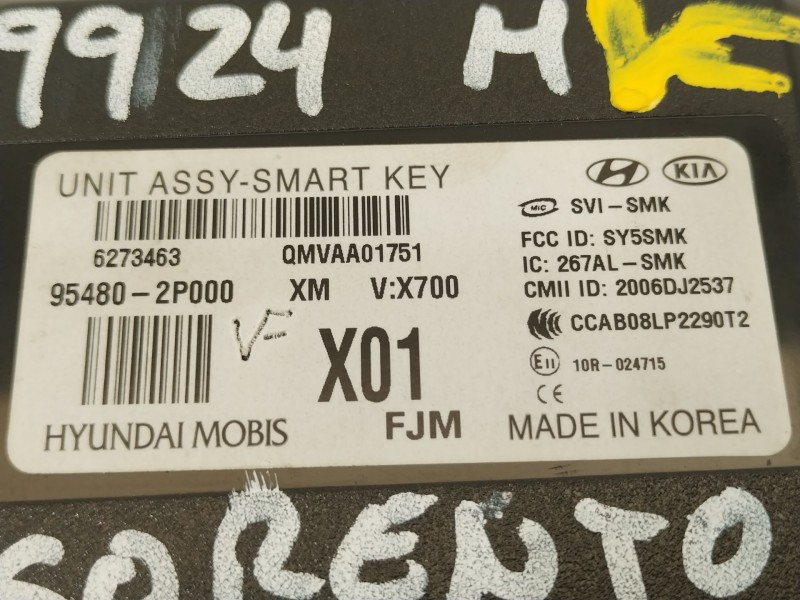 Recambio de modulo electronico para kia sorento active 4wd referencia OEM IAM 954802P000  