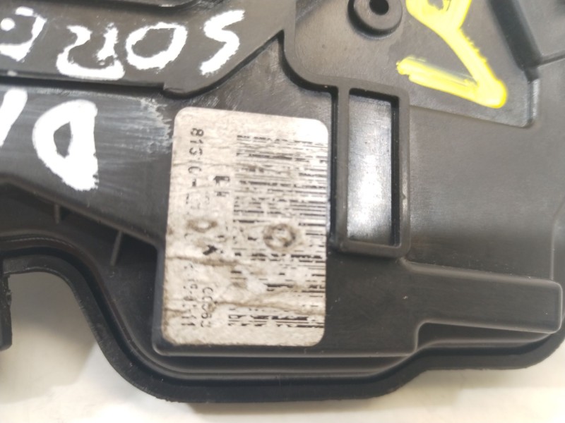 Recambio de cerradura puerta delantera izquierda para kia sorento active 4wd referencia OEM IAM 813102P000  