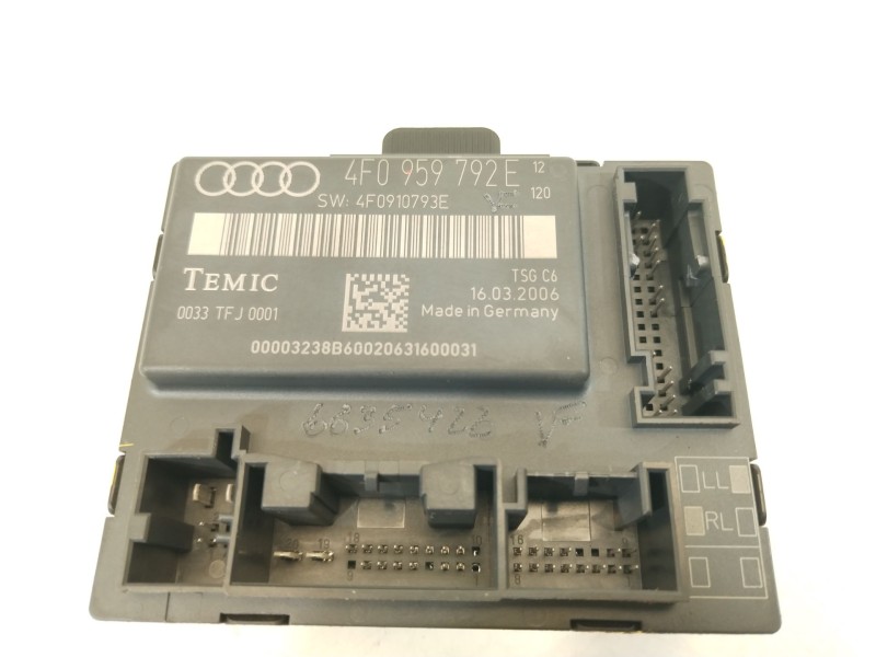 Recambio de modulo confort para audi a6 c6 (4f2) 2.0 tdi referencia OEM IAM 4F0959792E  